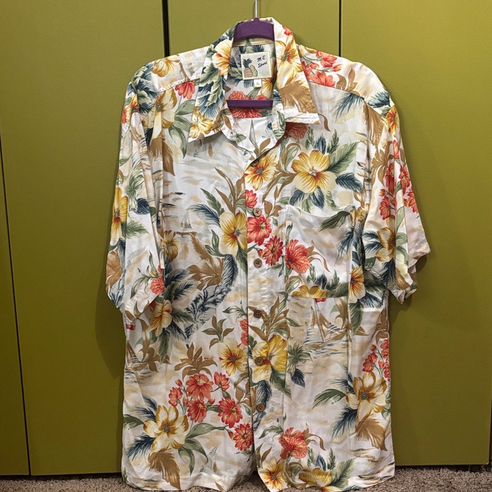 M.E. Sport Casual Button-Down Shirt XL